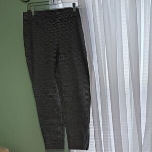 Black and White Patterned Pants